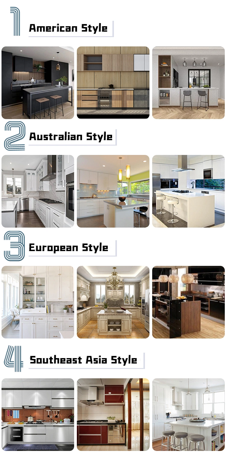 America Modern Furniture Shaker Style Kitchen Furniture Solid Birch Article Furniture